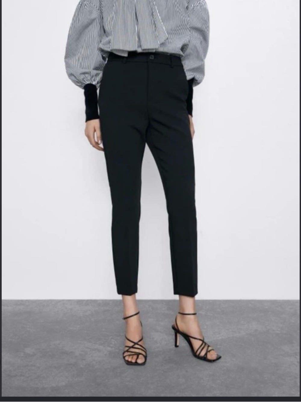 ZARA HIGH WAIST SCULPT TROUSER